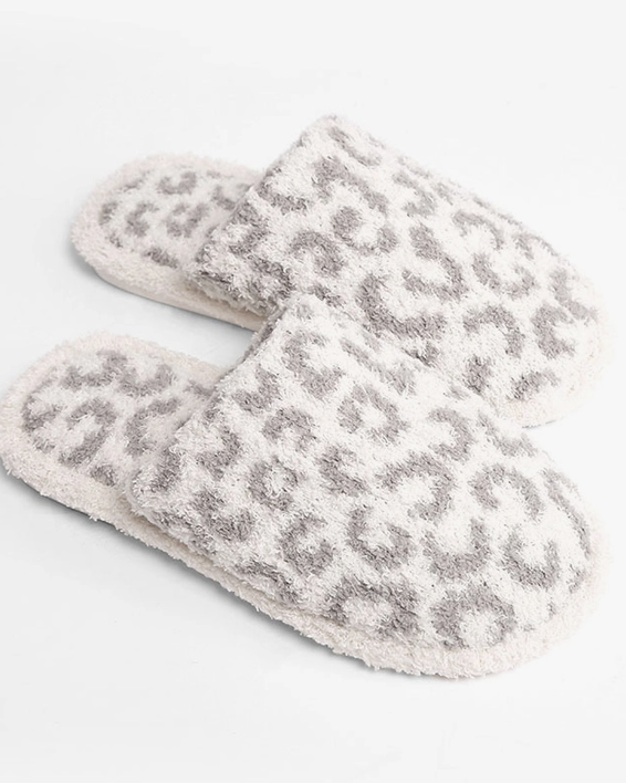 Leopard Slippers