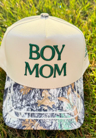 Boy Mom Camo Hat