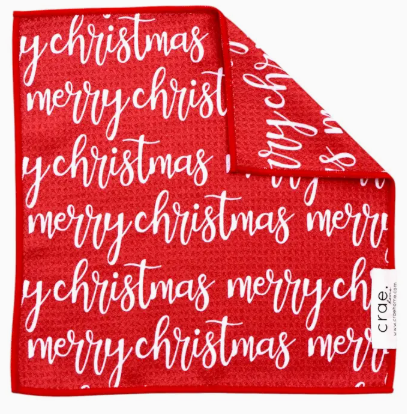 Crae Christmas Washcloth