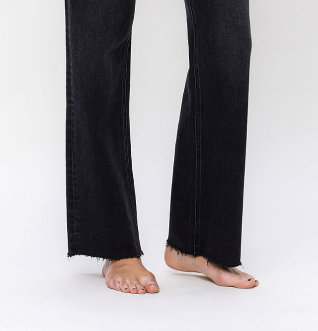 90'S High Rise Slim Wide Leg Jean (Joe Jean)