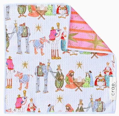 Crae Christmas Washcloth