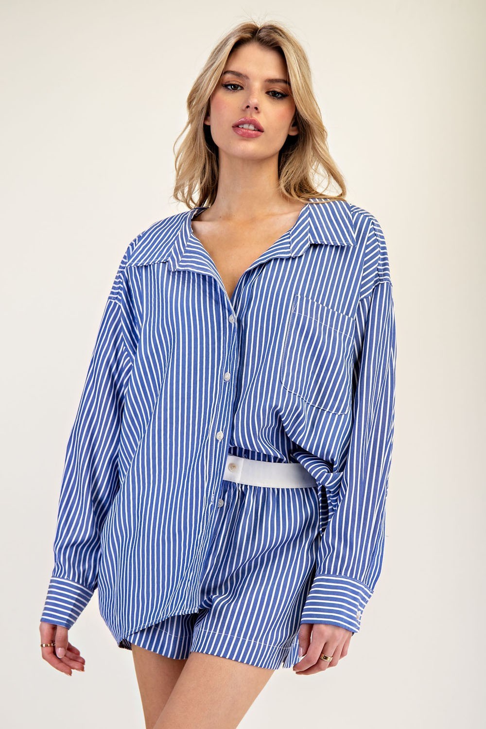 Amanda Button Down