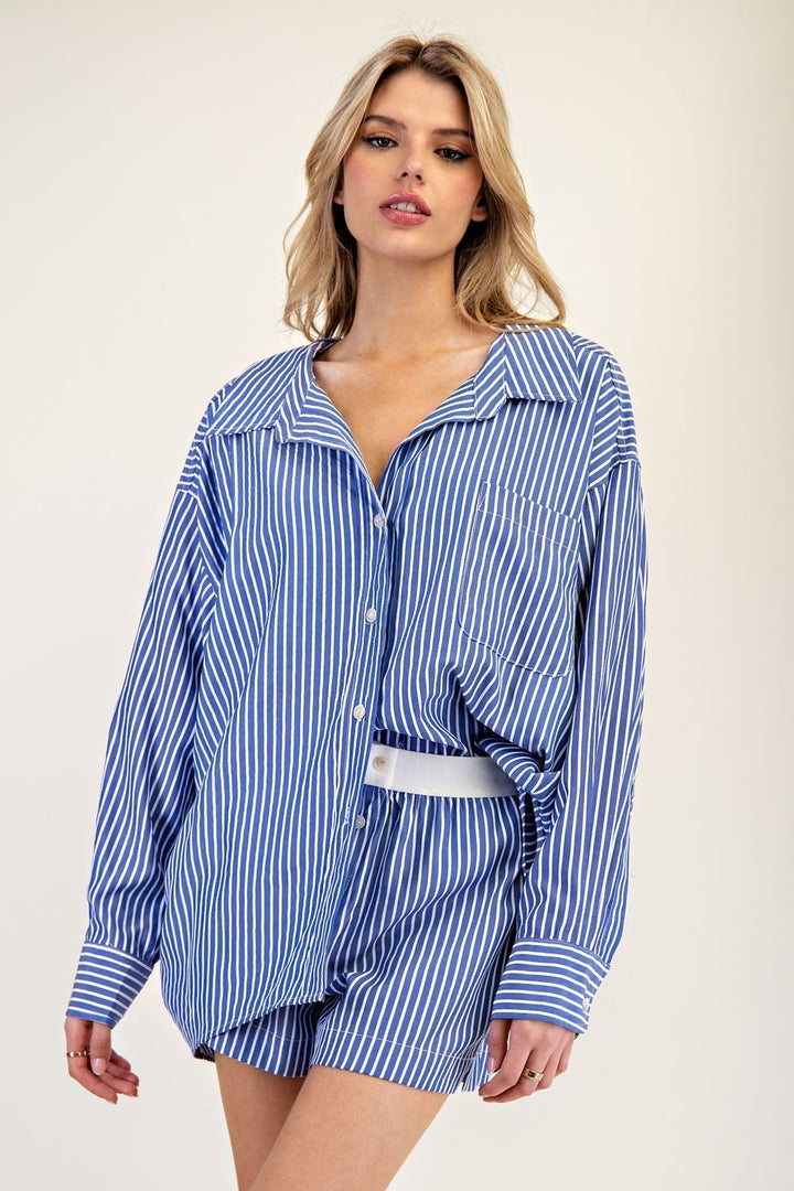 Amanda Button Down
