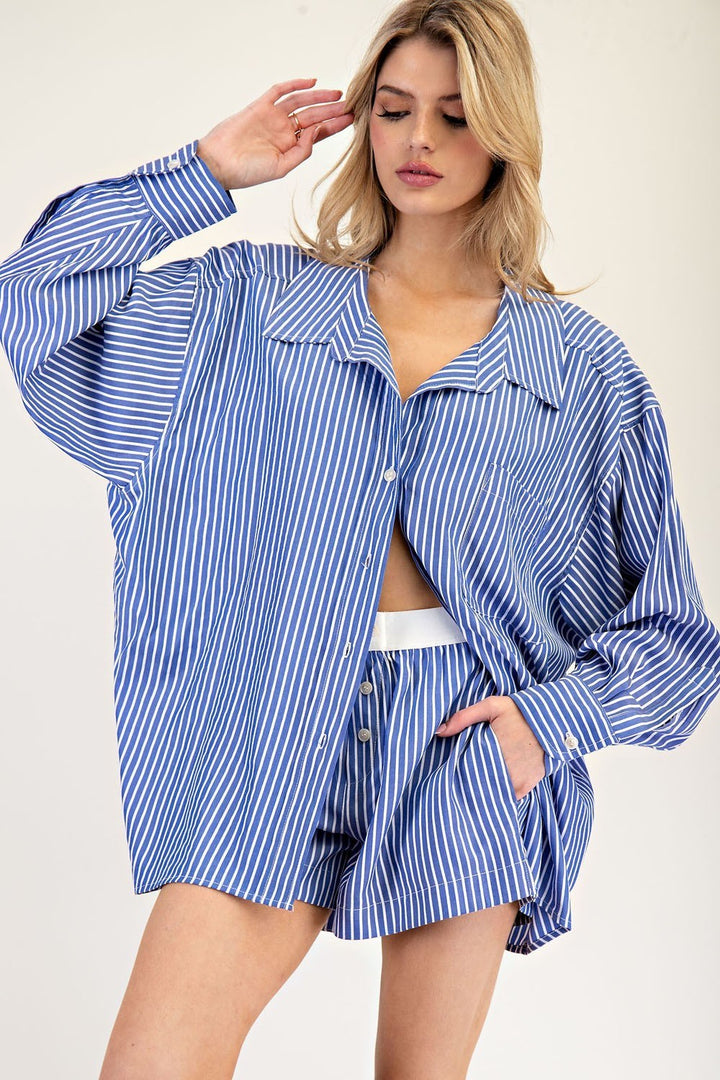 Amanda Button Down