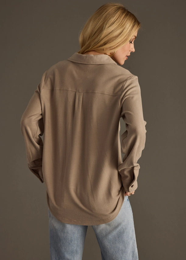 A Super-Soft Taupe Top