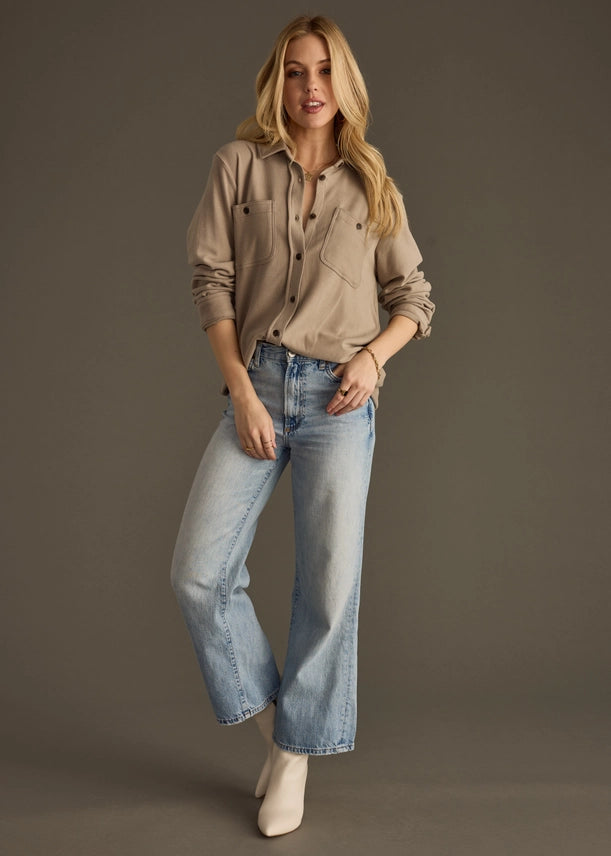 A Super-Soft Taupe Top