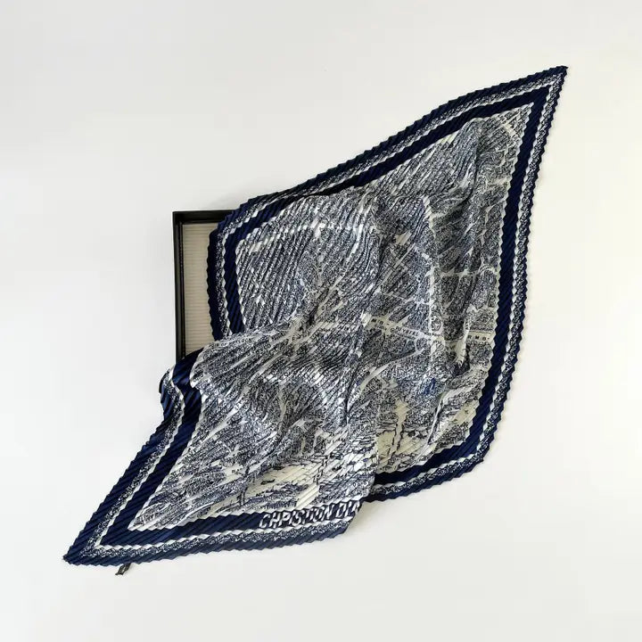 Pleated Scarf