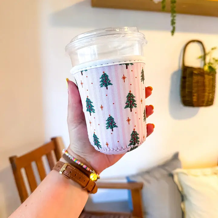 Christmas Iced Coffee Sleeve