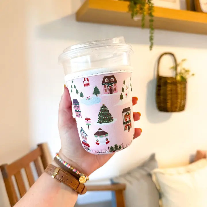 Christmas Iced Coffee Sleeve
