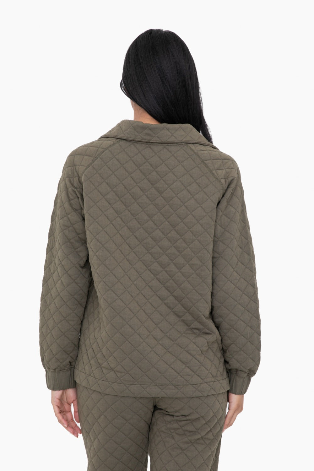 Quilted Pullover