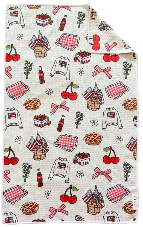 crae hand towel : Americana Collection
