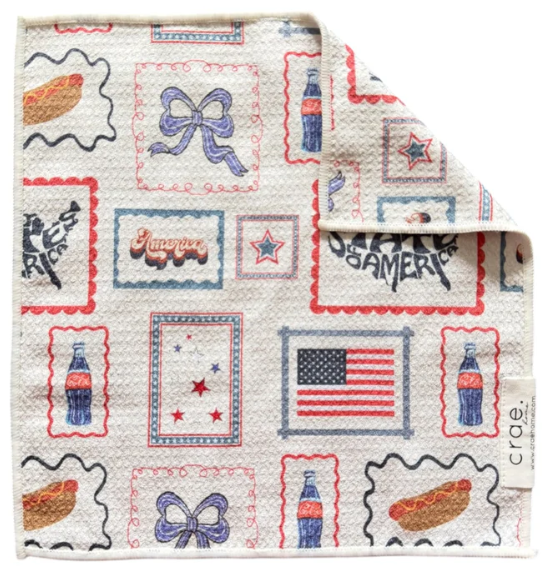 crae washcloth : Americana Collection