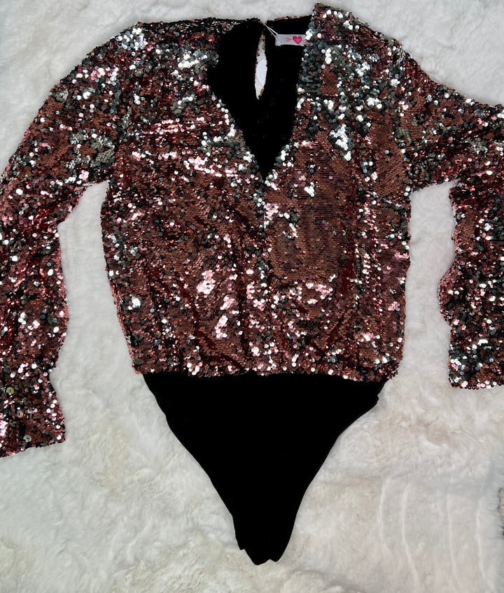 Jenny Rose Sequin Bodysuit