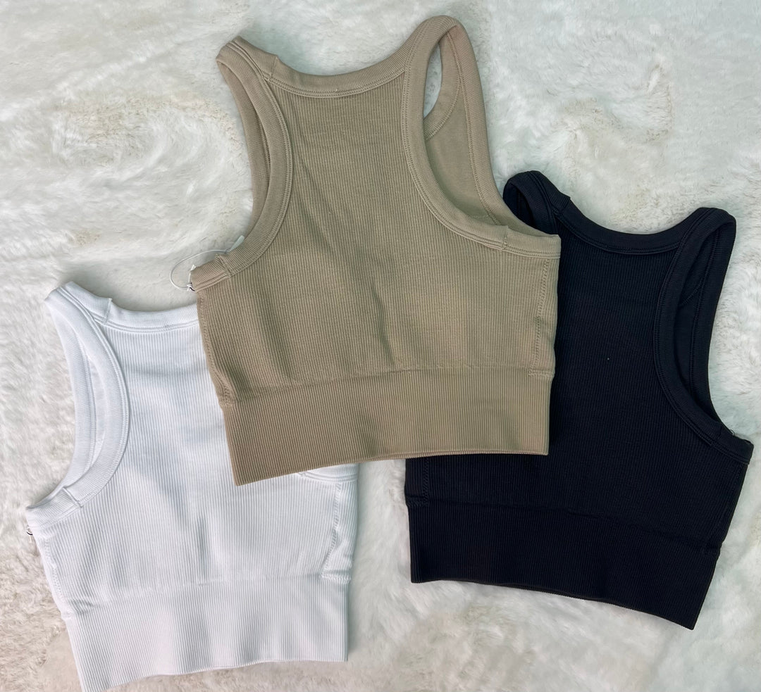 Rumi Bra Top | Cream Yoga